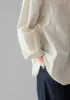 Dash Stripe Cotton Shirt | Ivory/Golden Olive sold by TOAST