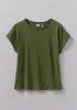 Crew Neck Cotton Hemp Tee | Propagator Green sold by TOAST