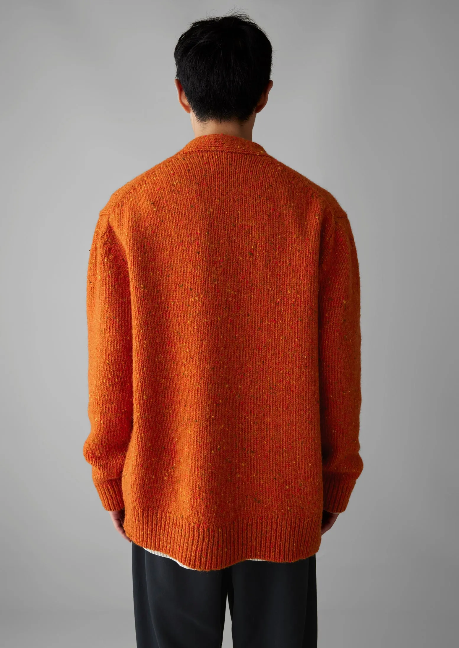V-Neck Donegal Wool Cardigan | Wild Carrot sold by TOAST product image thumbnail 5