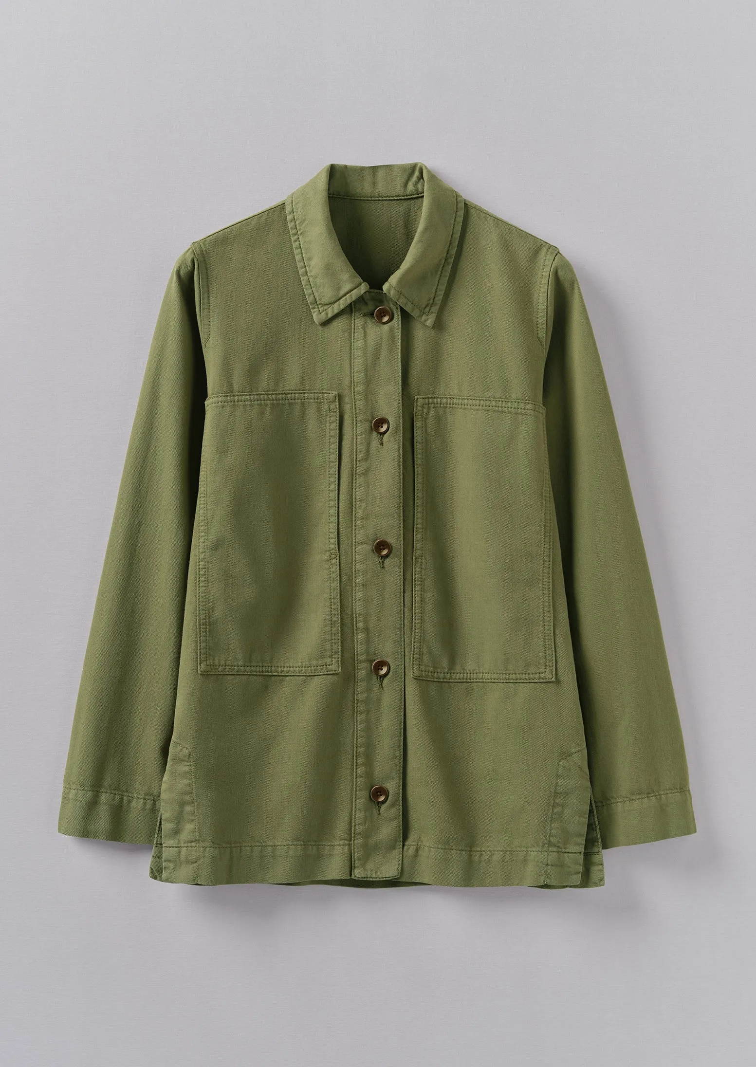 Garment Dyed Denim Shirt | Artichoke sold by TOAST