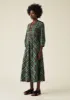 Astrid Check Seersucker Dress | Oil/Sea Green sold by TOAST