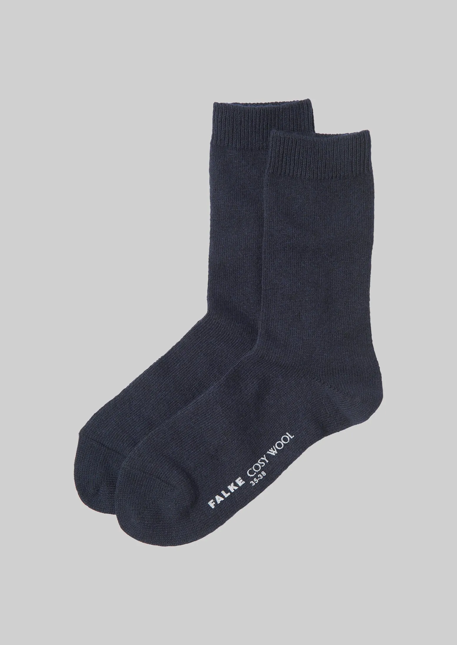 Falke Cosy Wool Socks | Dark Navy sold by TOAST