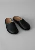 Vibae Roma Leather Mules | Black sold by TOAST