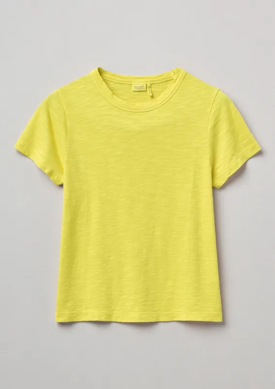 Cotton Boy Tee | Lemon sold by TOAST