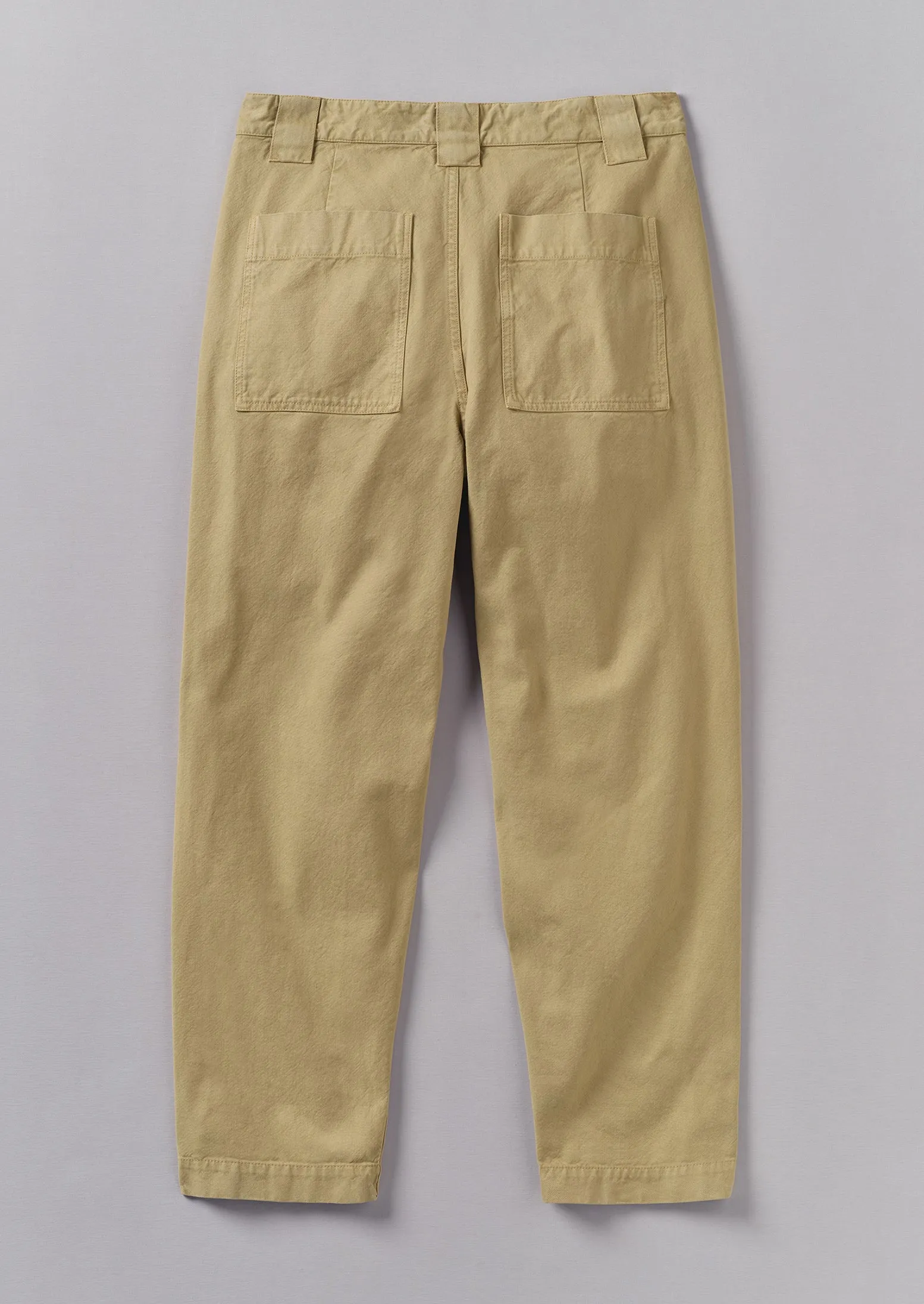 Cotton Canvas Tapered Trousers | Canvas sold by TOAST product image thumbnail 5