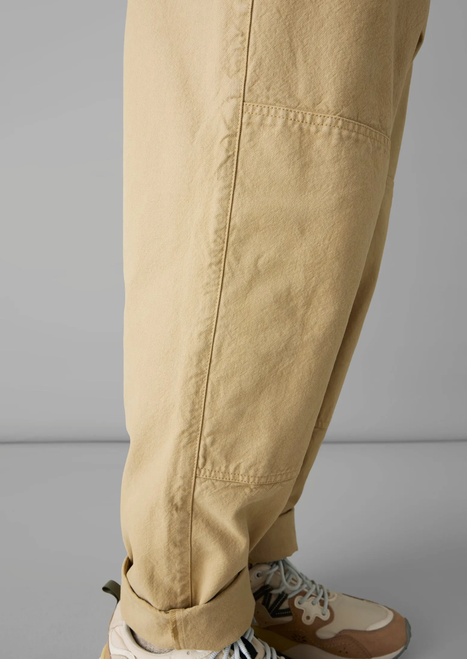 Cotton Canvas Tapered Trousers | Canvas sold by TOAST product image thumbnail 3