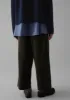 Organic Cord Pleat Front Trousers | Seaweed sold by TOAST