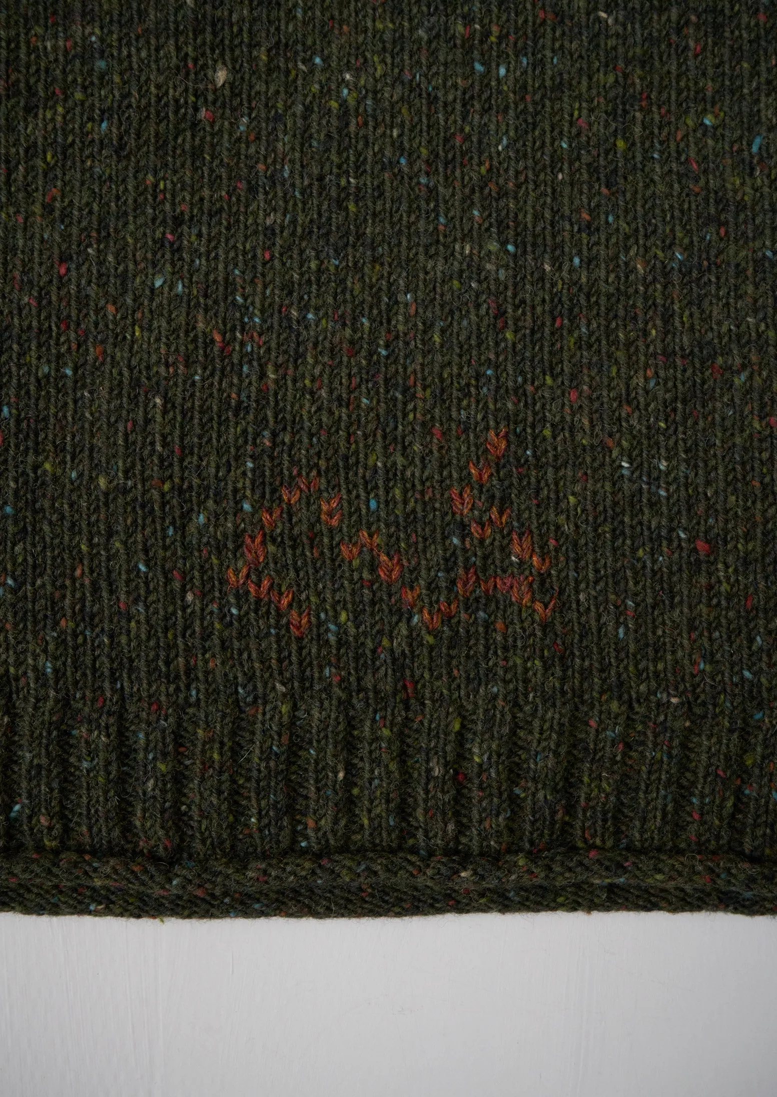 Renewed Mens Donegal Roll Neck Sweater Size M (004) | Khaki sold by TOAST product image thumbnail 3