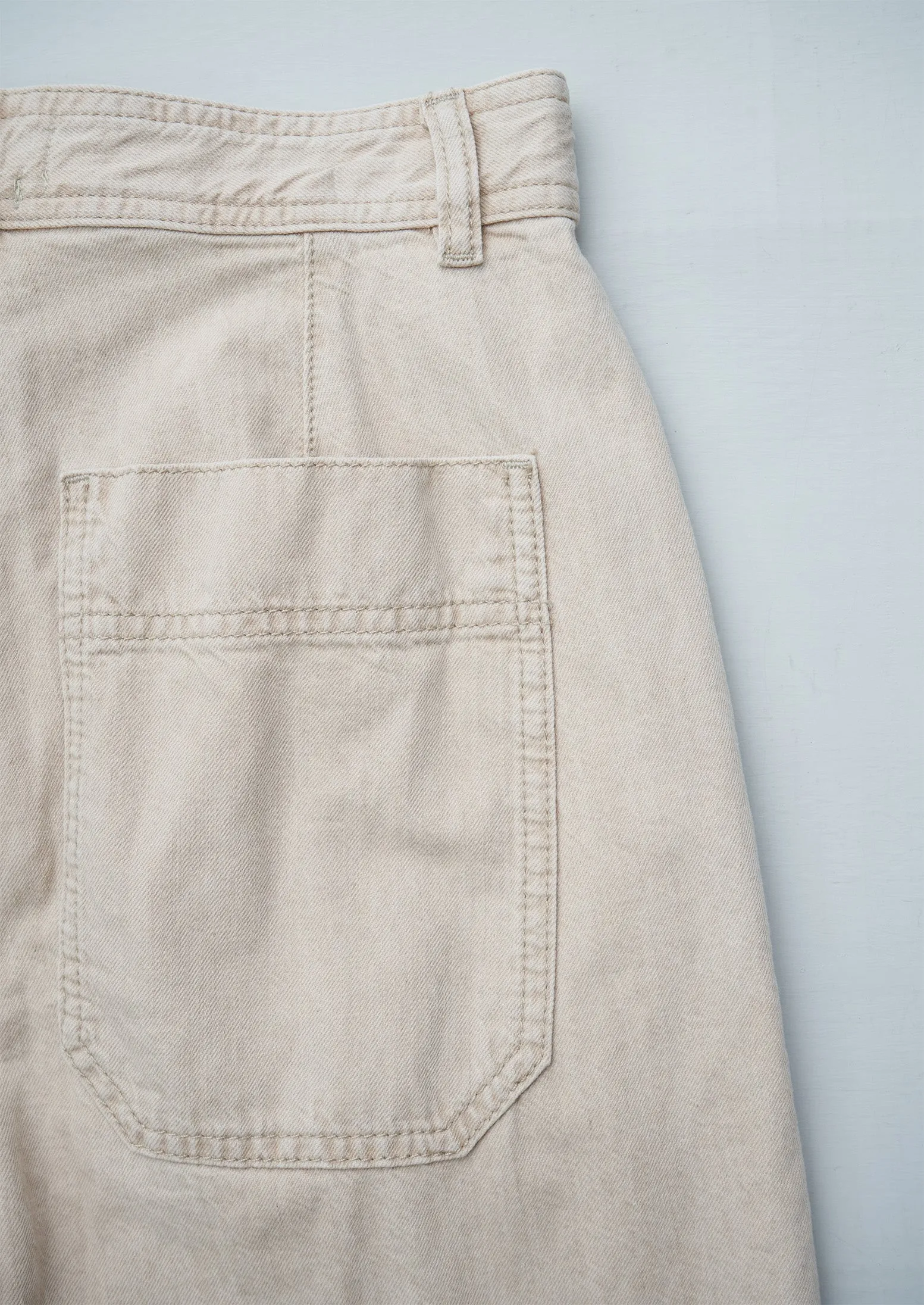 Reworn Flat Front Trousers Size 8 (229) | Clay sold by TOAST product image thumbnail 2