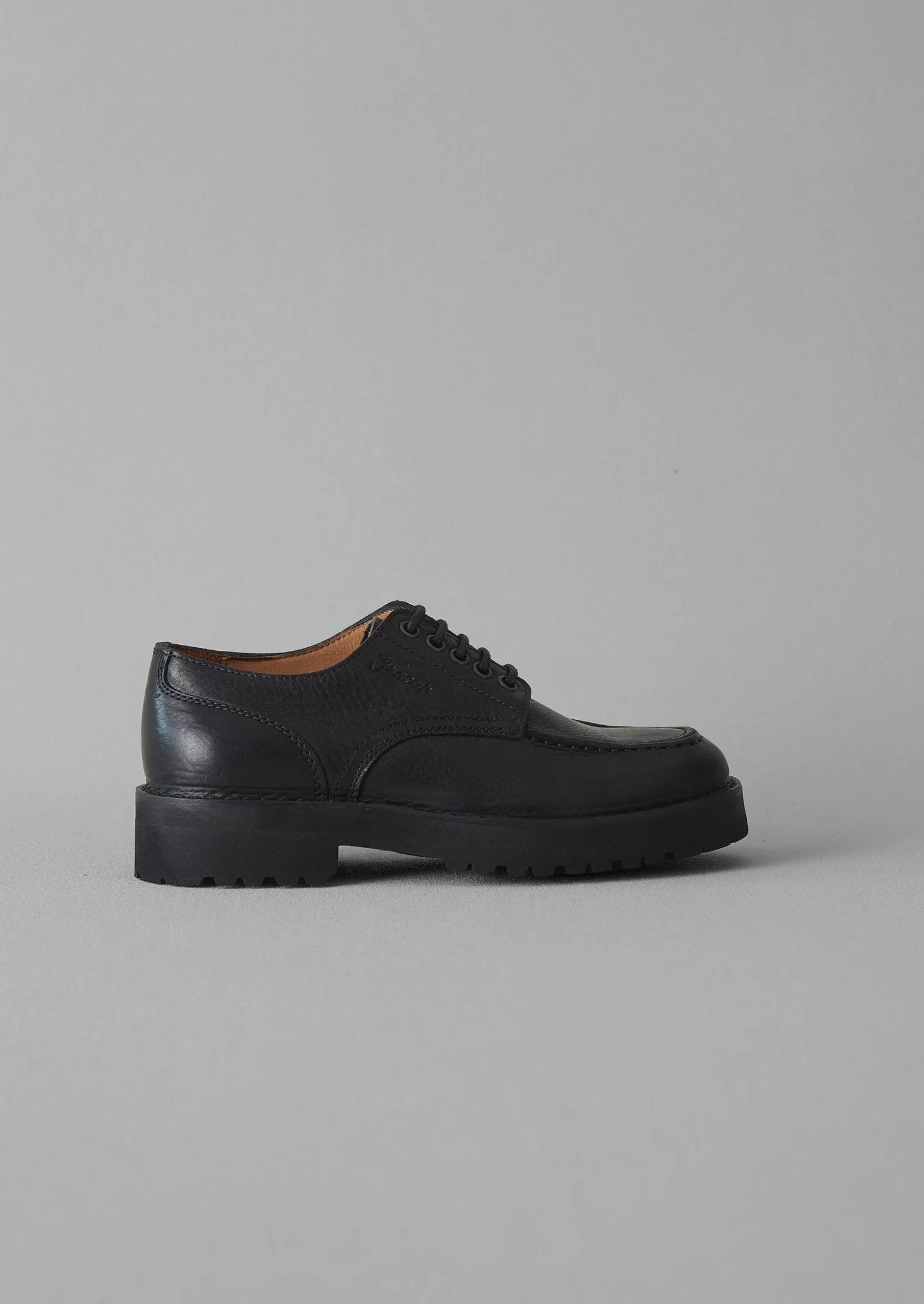 Fracap Leather Postman Shoes | Black sold by TOAST product image thumbnail 2