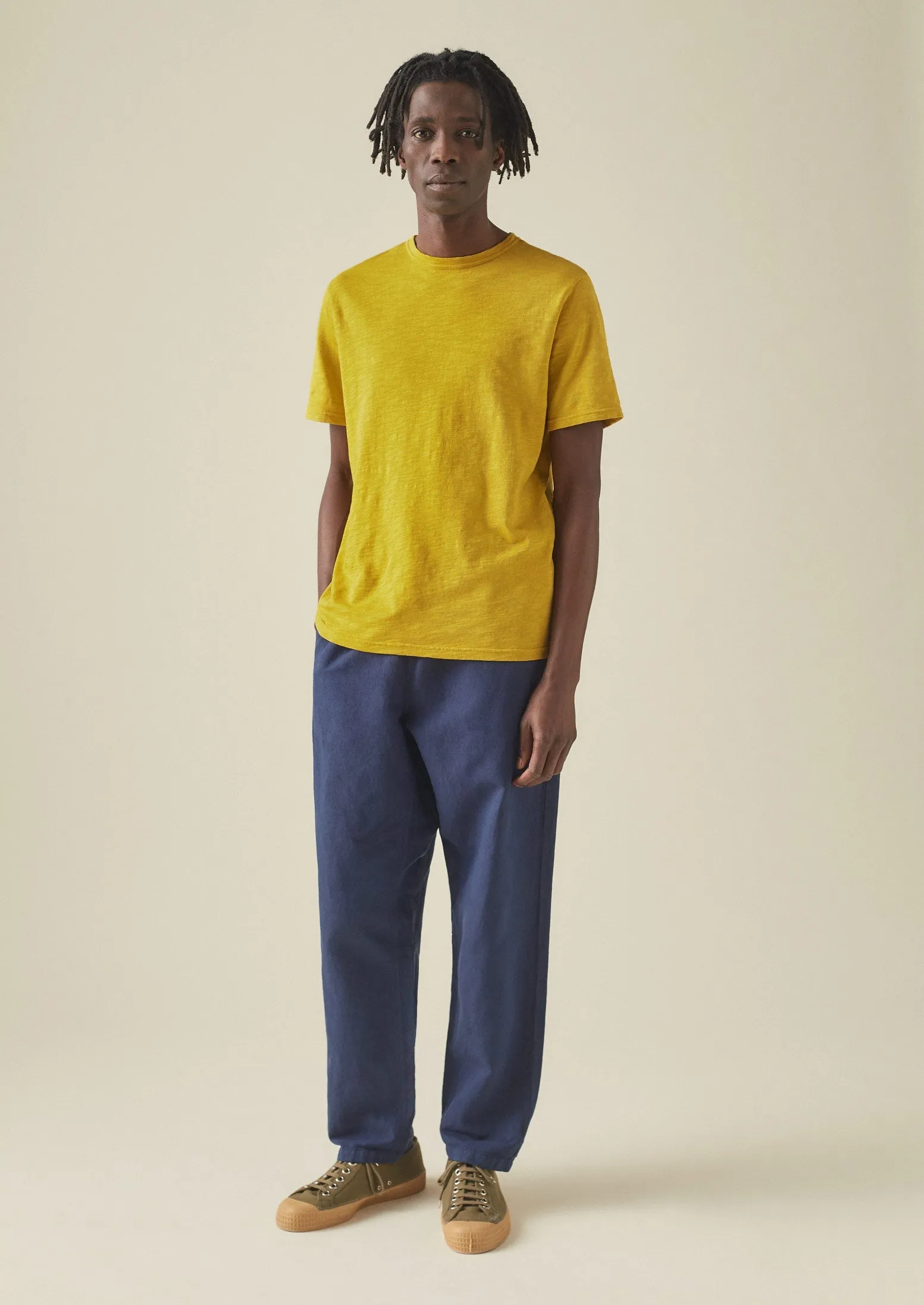 Theo Cotton Short Sleeve Tee | Piccalilli sold by TOAST product image thumbnail 2