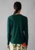 Half Placket Cotton Linen Tee | Deep Teal sold by TOAST