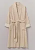 Soft Double Faced Cotton Gown | Soft Heather/Celery sold by TOAST