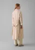 Soft Double Faced Cotton Gown | Soft Heather/Celery sold by TOAST