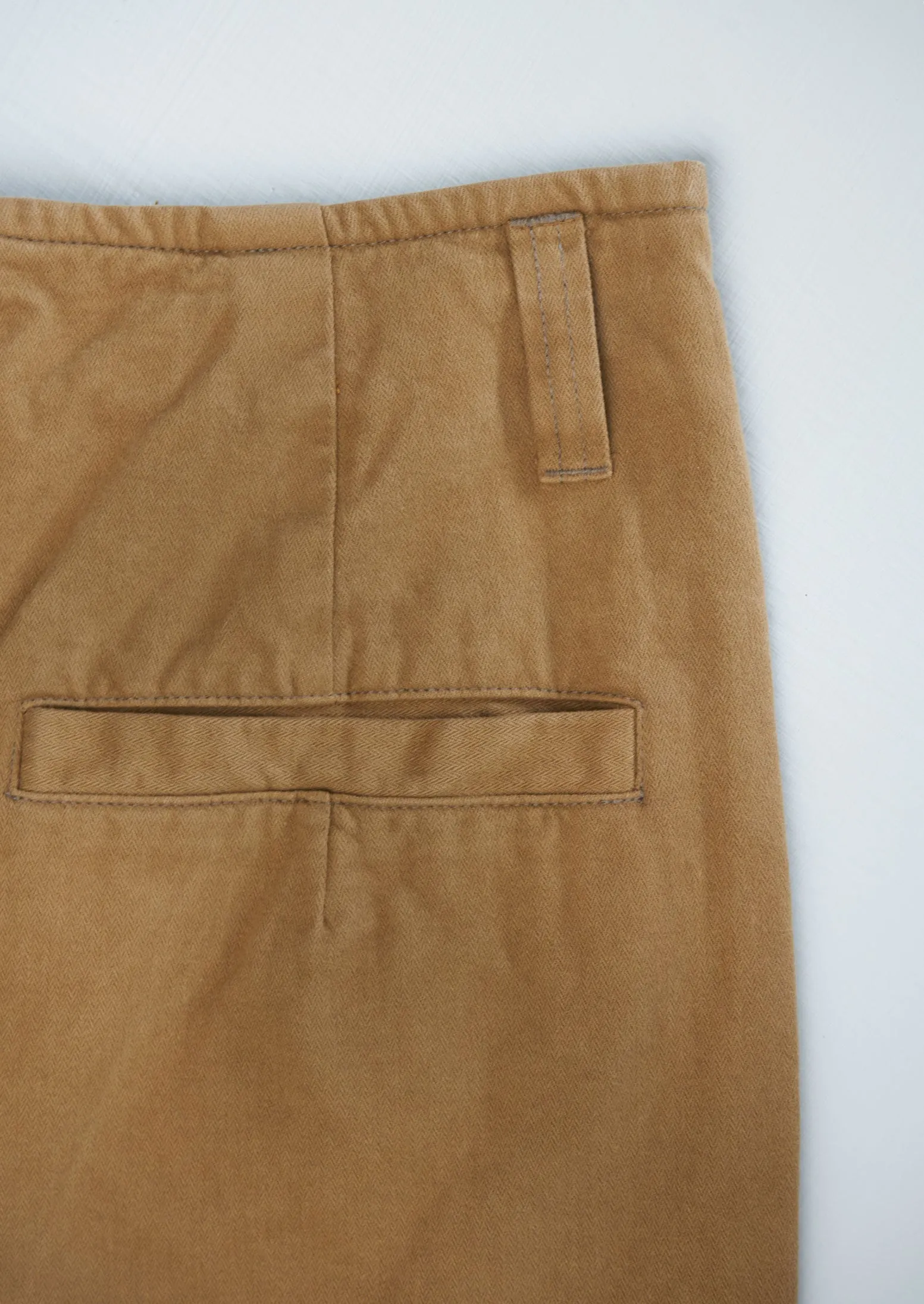 Reworn Cotton Workwear Trousers Size 10 (258) | Walnut sold by TOAST product image thumbnail 2