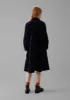 Panelled Organic Needlecord Dress | Navy sold by TOAST