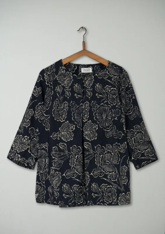 Reworn Batik Print Top Size 12 (256) | Multi sold by TOAST