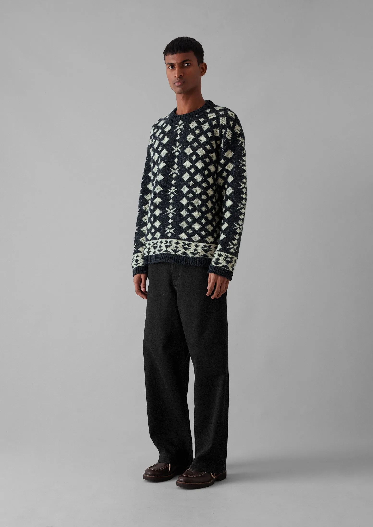 Straight Leg Denim Trousers | Black sold by TOAST product image thumbnail 4