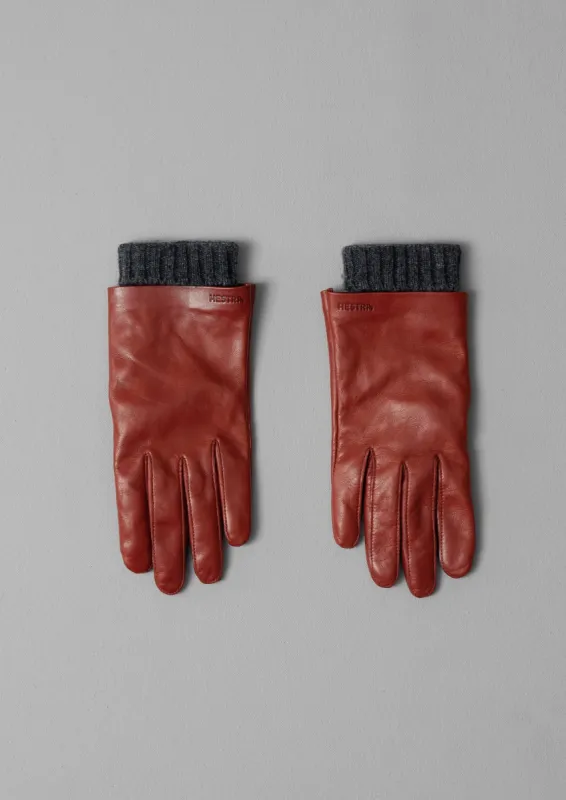 Hestra Megan Leather Gloves | Sienna sold by TOAST
