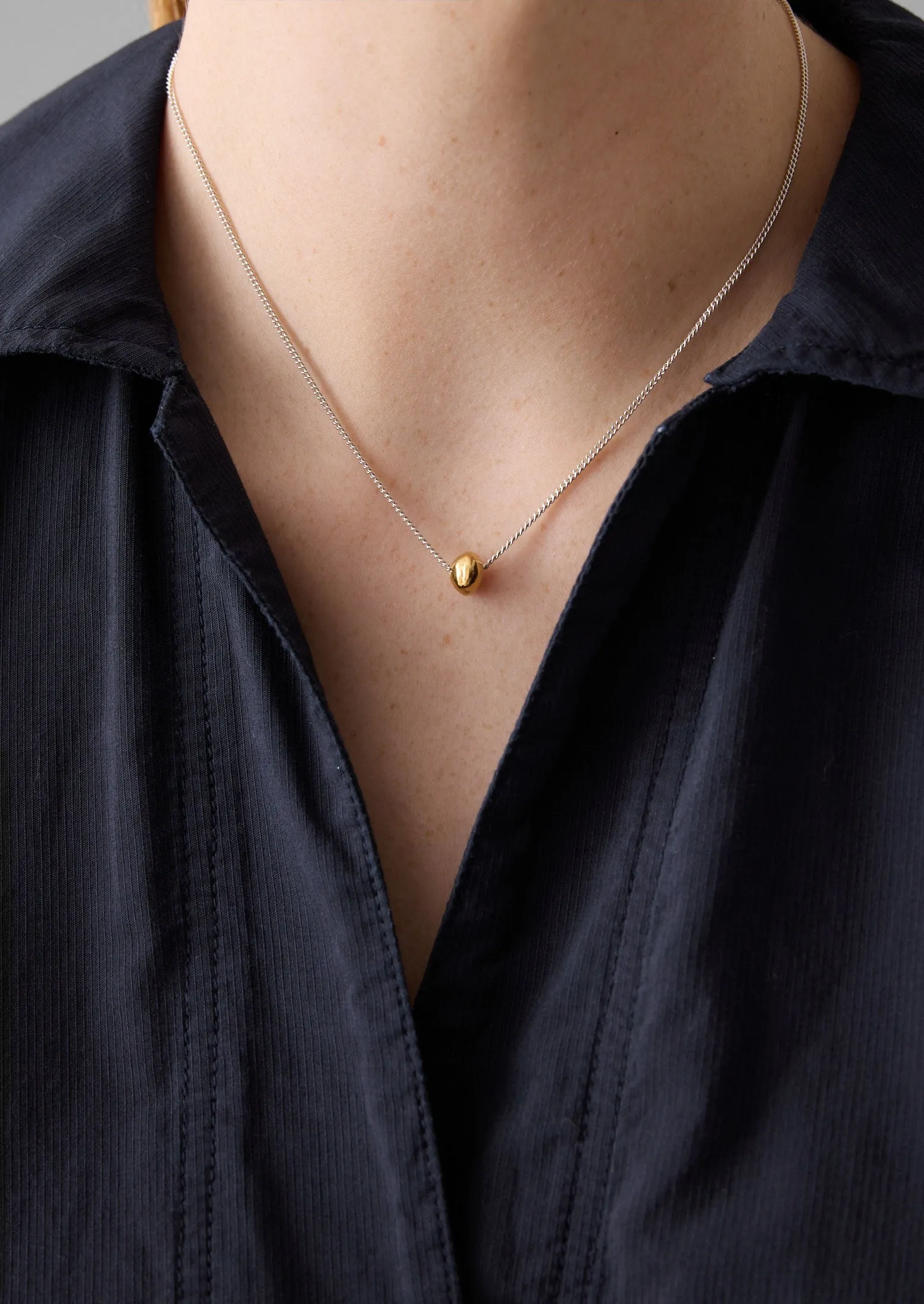 Sally Lacock Seed Necklace | Silver/Gold sold by TOAST product image thumbnail 2