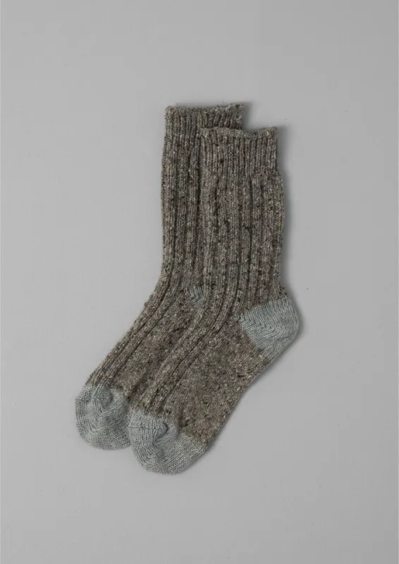 Decka Recycled Wool Socks | Grey sold by TOAST