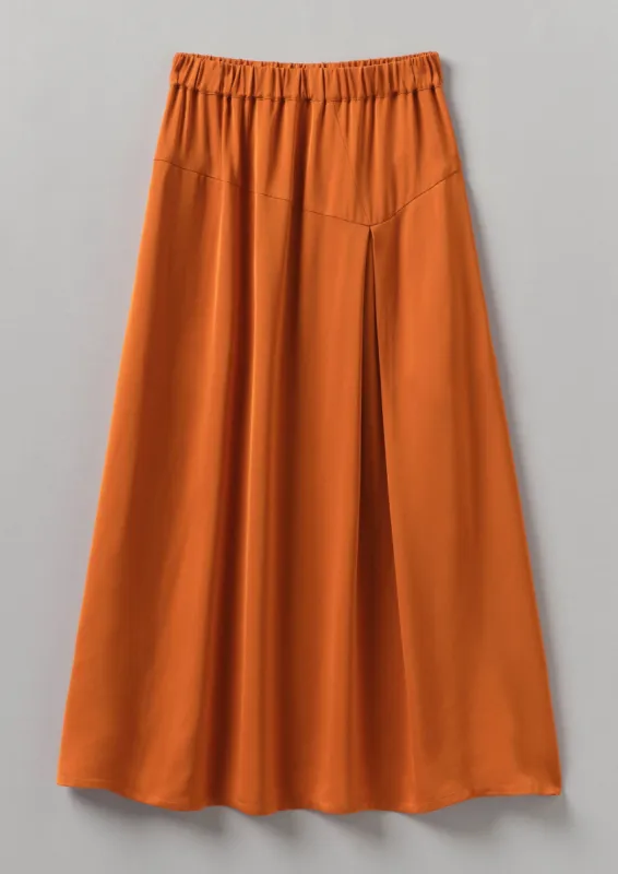 Asymmetric Satin Crepe Skirt | Spice sold by TOAST