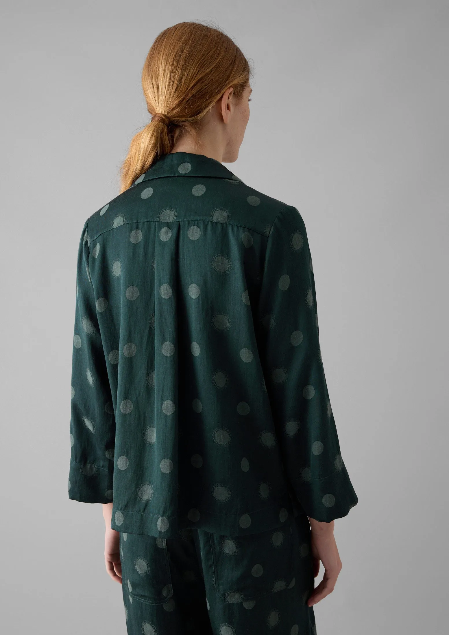 Sun and Moon Jacquard Shirt | Oil sold by TOAST product image thumbnail 4