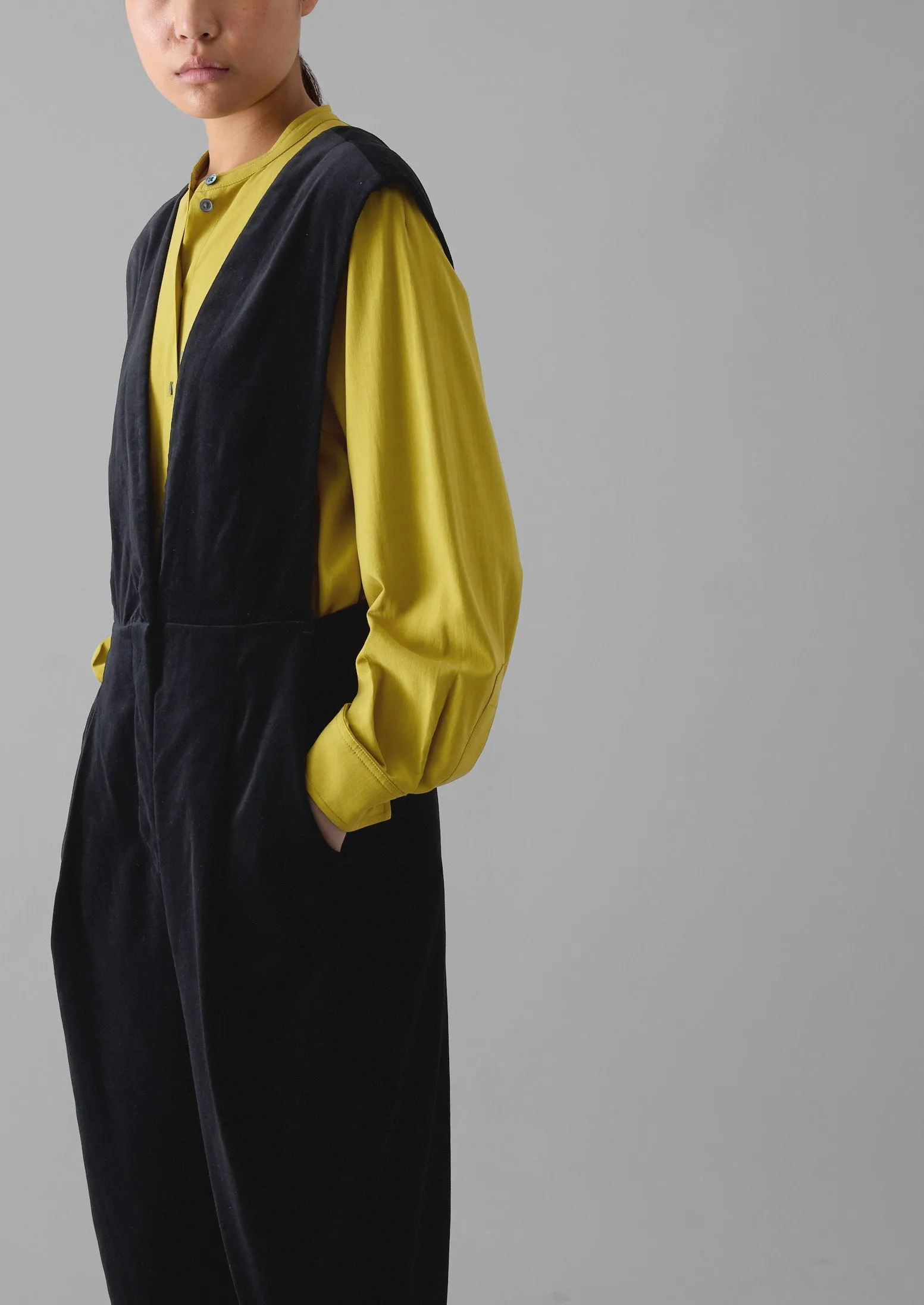 Spun Silk Shirt | Golden Olive sold by TOAST product image thumbnail 3