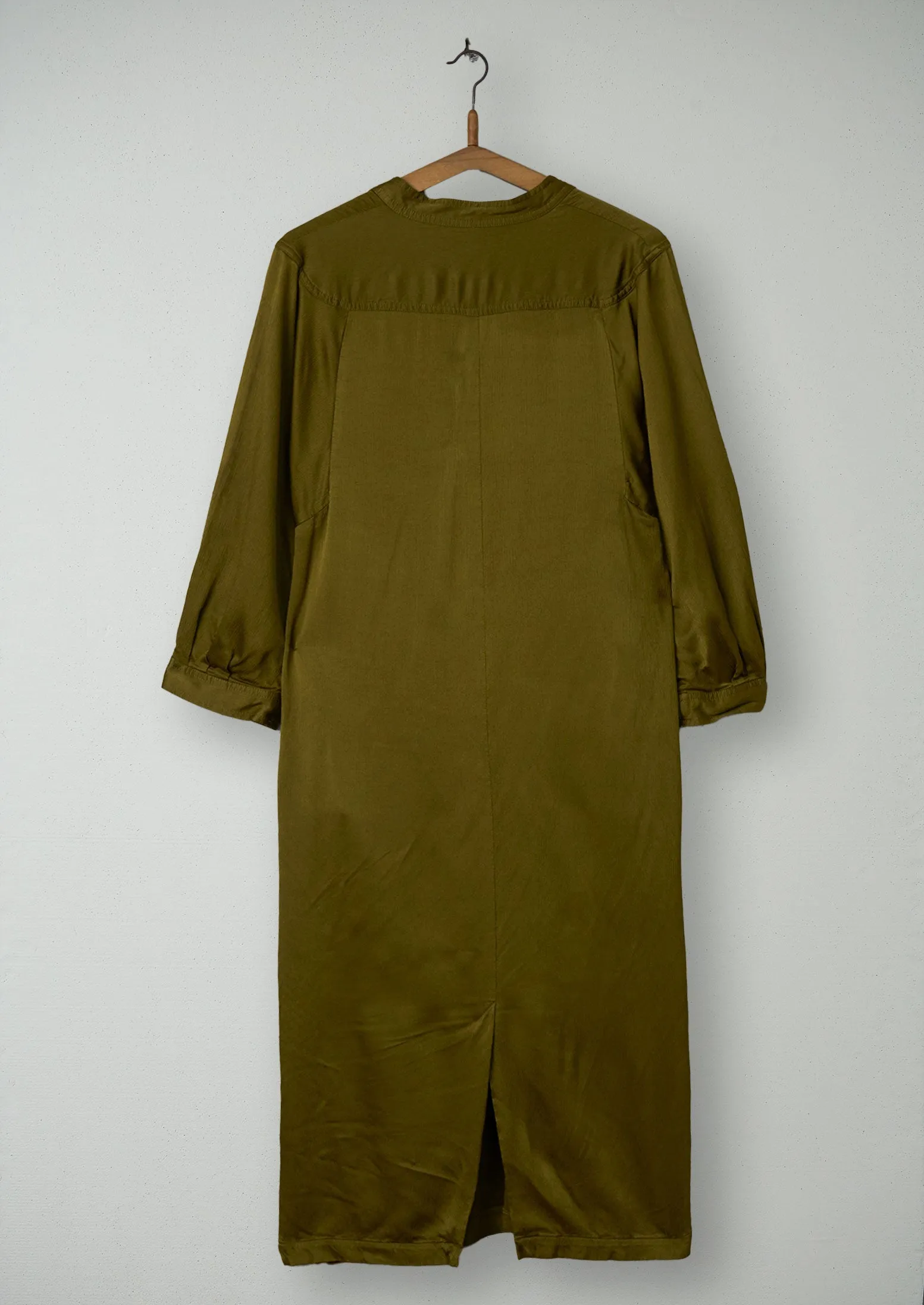 Reworn Seersucker Tunic Dress Size 10 (542) | Peat sold by TOAST product image thumbnail 2