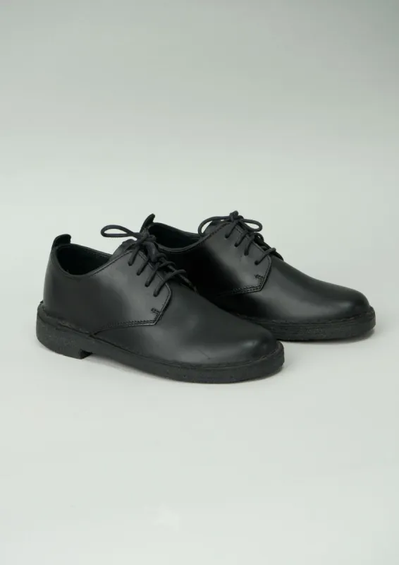 Reworn Clarks Desert London Shoes Size 4 (095) | Black sold by TOAST