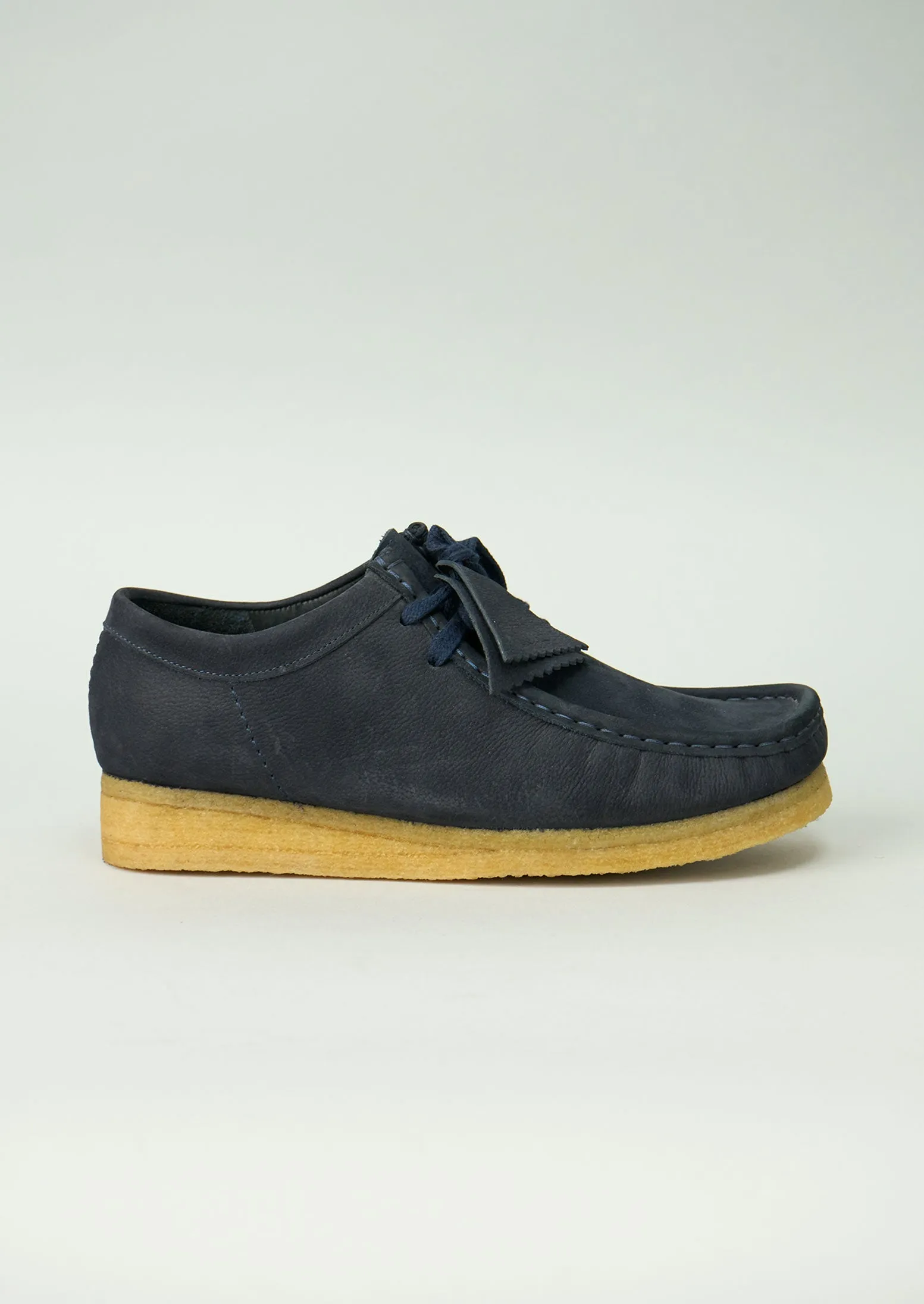 Reworn Clarks Wallabee Shoes Size 6 (100) | Dark Navy sold by TOAST product image thumbnail 2