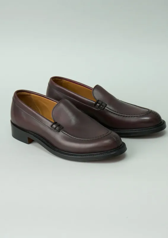 Reworn Cheaney Slip On Shoes Size 6 (104) | Burgundy sold by TOAST