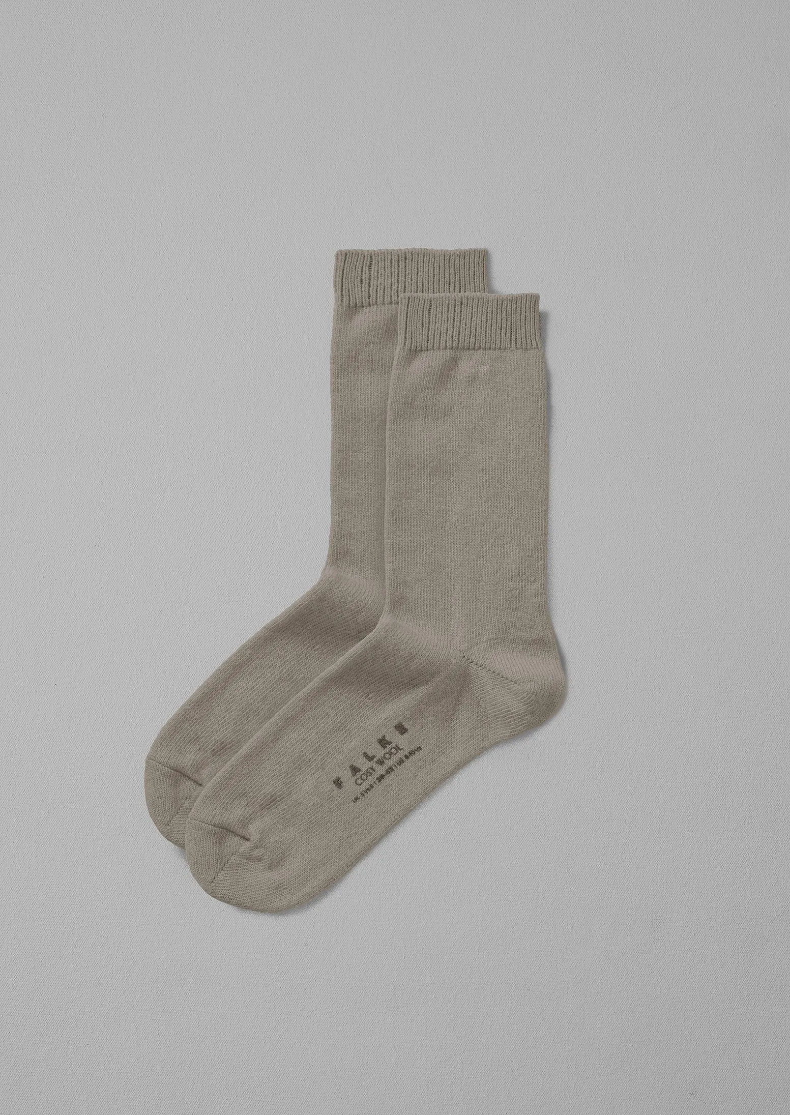 Falke Cosy Wool Socks | Stone sold by TOAST