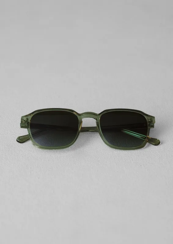 Finlay and Co Chepstow Sunglasses | Bottle Green sold by TOAST