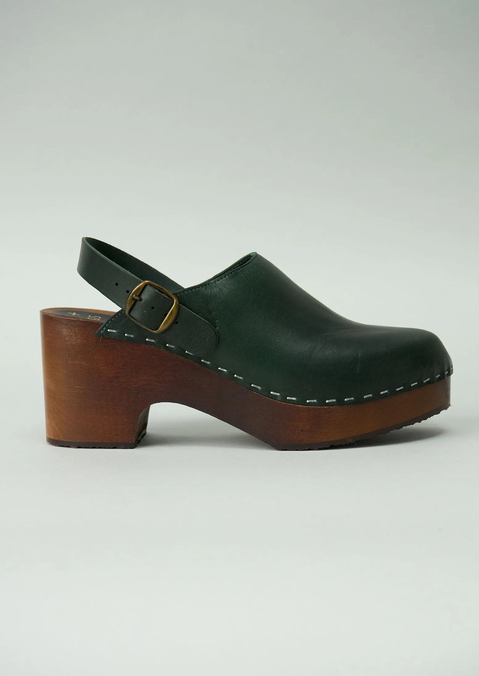Reworn Leather Clogs Size 39 (116) | Verde sold by TOAST product image thumbnail 2