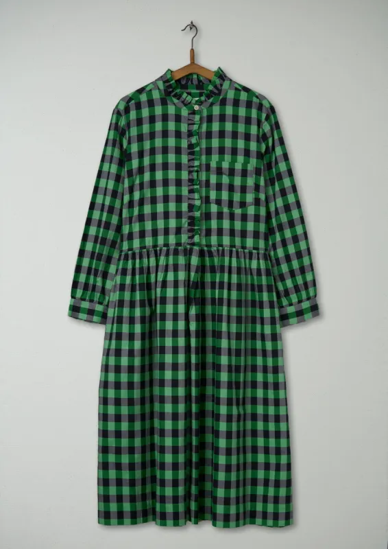 Reworn Check Cotton Shirt Dress Size 14 (584) | Multi sold by TOAST