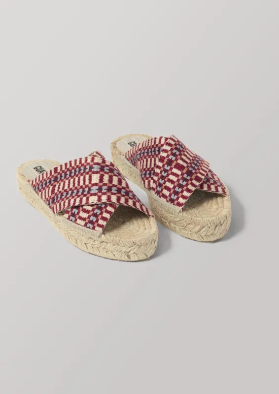 Guanabana Hand Woven Espadrilles | Red sold by TOAST