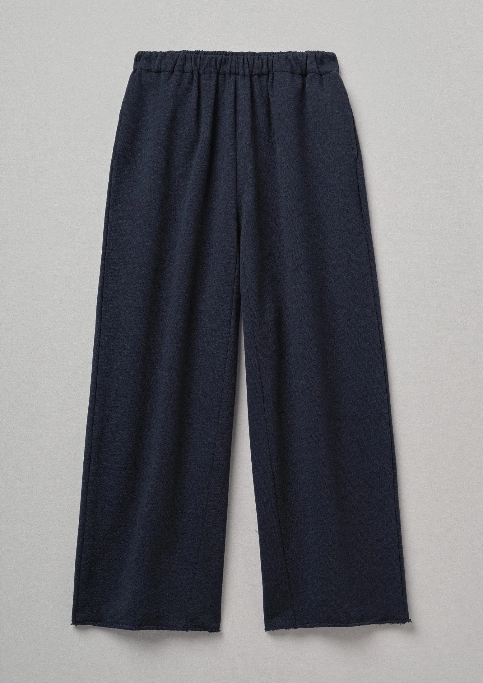 Loop Back Jersey Trousers | Midnight sold by TOAST