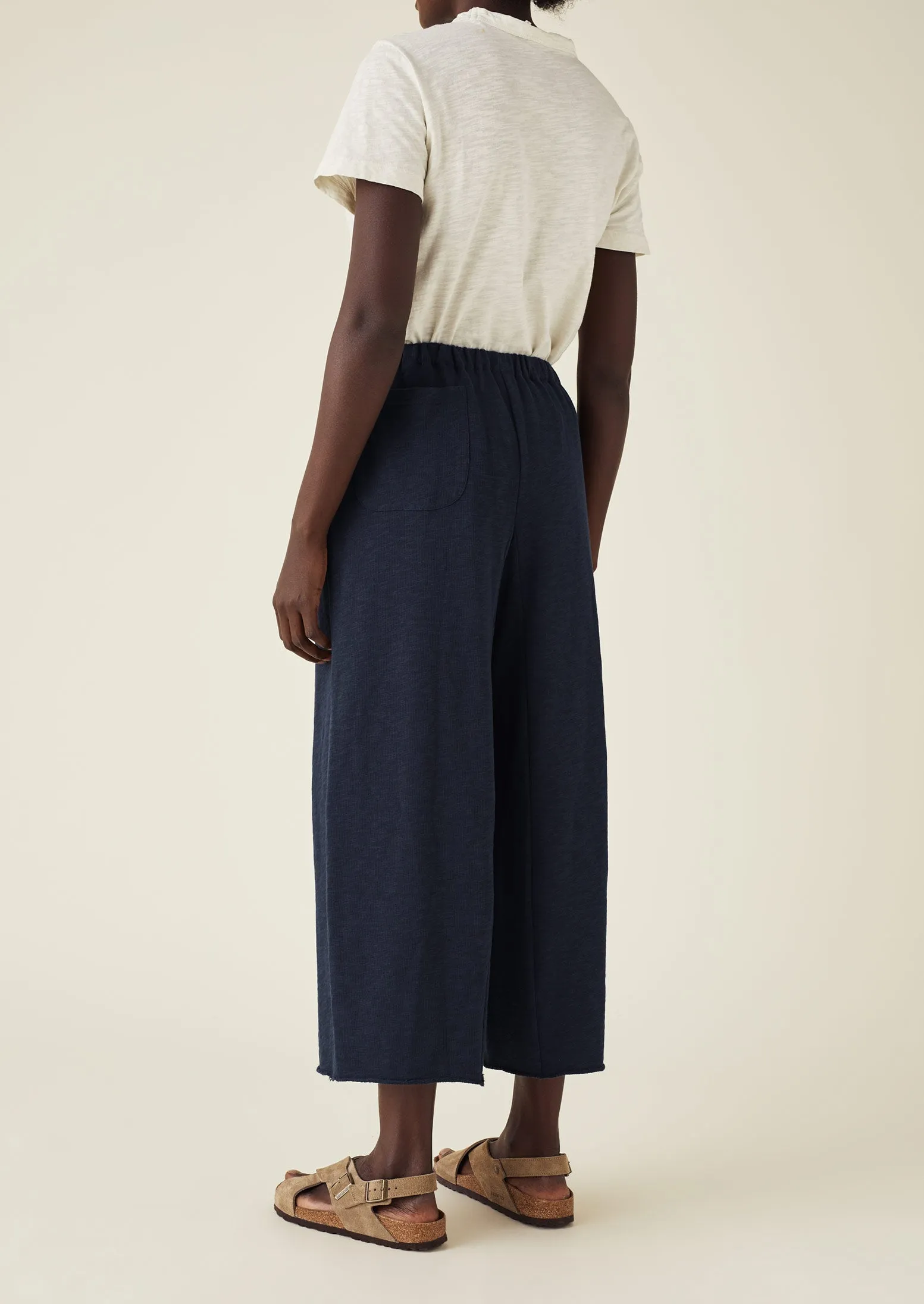 Loop Back Jersey Trousers | Midnight sold by TOAST product image thumbnail 5