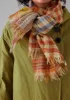 Dual Check Handwoven Knot Scarf | Primrose Yellow/Multi sold by TOAST