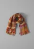 Dual Check Handwoven Knot Scarf | Primrose Yellow/Multi sold by TOAST