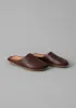 Vibae Roma Leather Mules | Cocoa Brown sold by TOAST