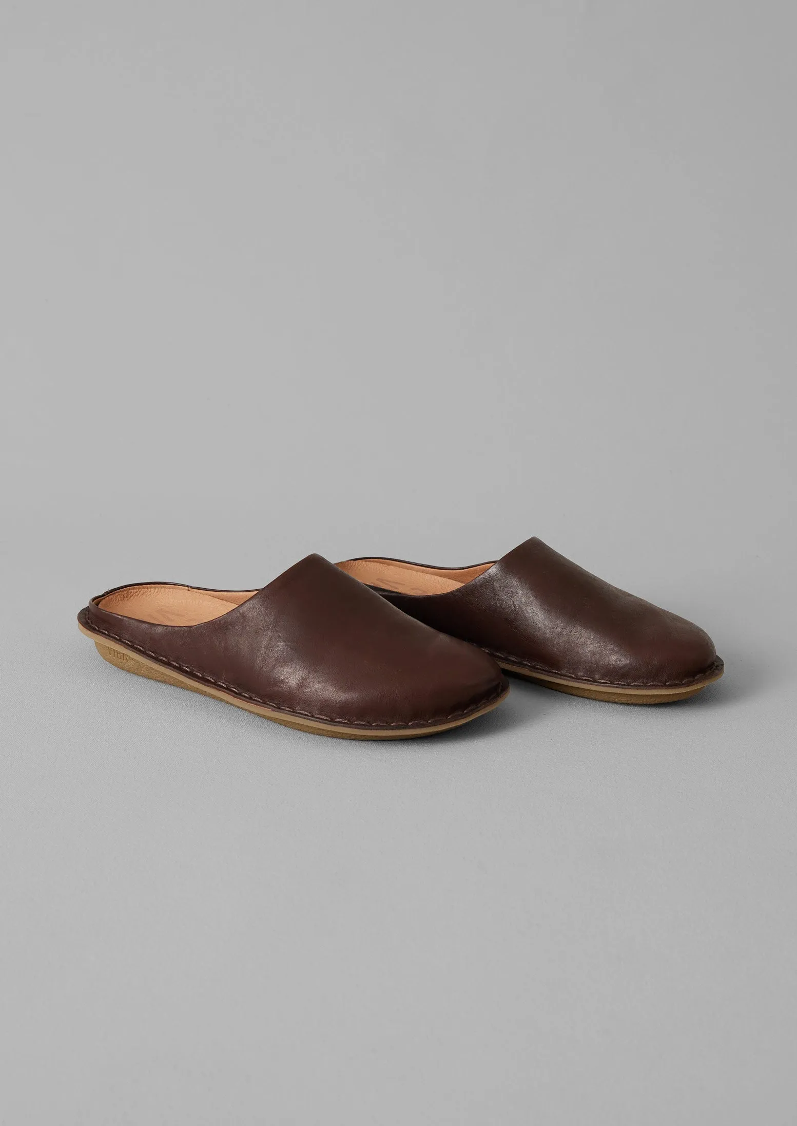 Vibae Roma Leather Mules | Cocoa Brown sold by TOAST product image thumbnail 4