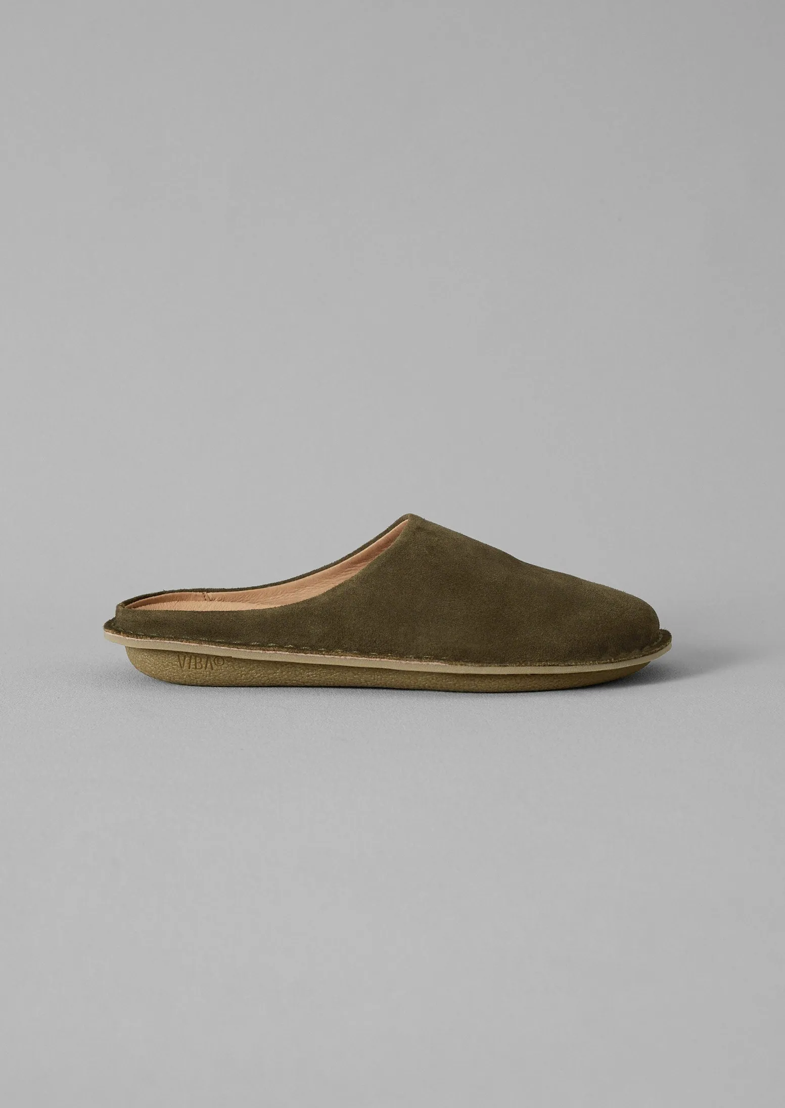 Vibae Roma Suede Mules | Olive sold by TOAST product image thumbnail 2