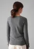 Fine Wool Cashmere Sweater | Grey Melange sold by TOAST