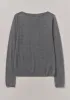 Fine Wool Cashmere Sweater | Grey Melange sold by TOAST