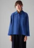 Patch Pocket Organic Needlecord Shirt | French Blue sold by TOAST