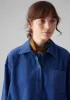 Patch Pocket Organic Needlecord Shirt | French Blue sold by TOAST