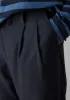 Bill Stripe Wool Cotton Trousers | Dark Indigo sold by TOAST