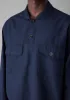 Pullover Workwear Shirt | Indigo sold by TOAST